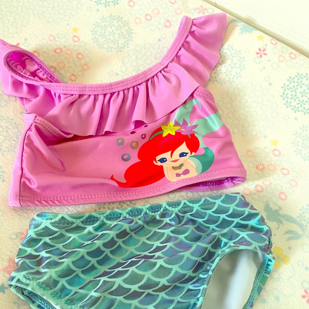 Little mermaid 2 piece swimsuit